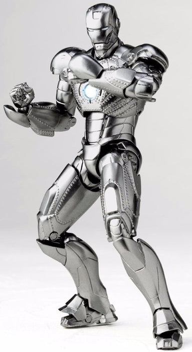 Tokusatsu Revoltech No.035 Iron Man Iron Man Mark Ii Figur Kaiyodo