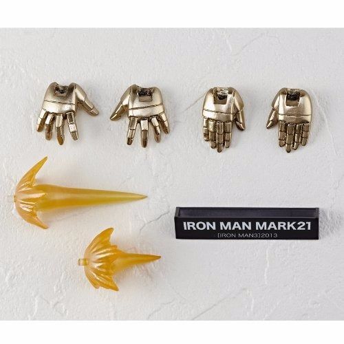 Tokusatsu Revoltech No.052 Iron Man 3 Ironman Mark Xxi Midas Figurine Kaiyodo
