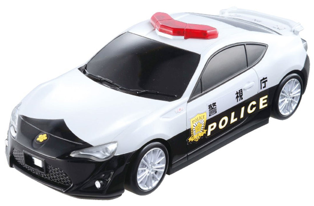 Tomica Großes Reinigungs-Polizeiauto Toyota 86