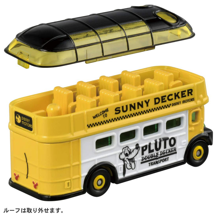 Takara Tomy Tomica Disney Motors Sunny Decker Pluto Disney Character Model Toys
