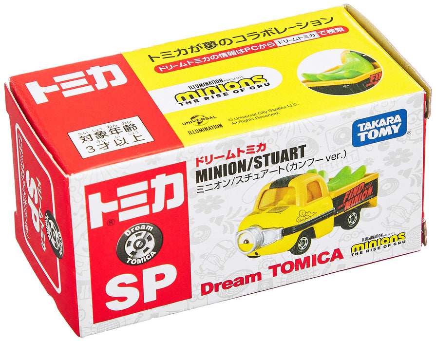 Takara Tomy Dream Tomica Sp Minion Stuart Kung Fu Ver Minion Stuart Minions Toy