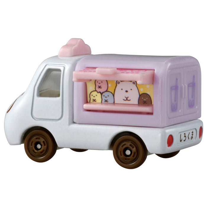Takara Tomy Dream Tomica Sumikkogurashi Shirokumas Tapioka-Wagen, japanisches Autospielzeug