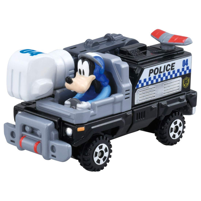 Takara Tomy Ds-04 Tomica Drive Saver Disney Gu-Pan Police Goofy Police Car Toy