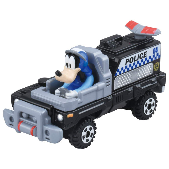 Takara Tomy Ds-04 Tomica Drive Saver Disney Gu-Pan Police Goofy Police Car Toy