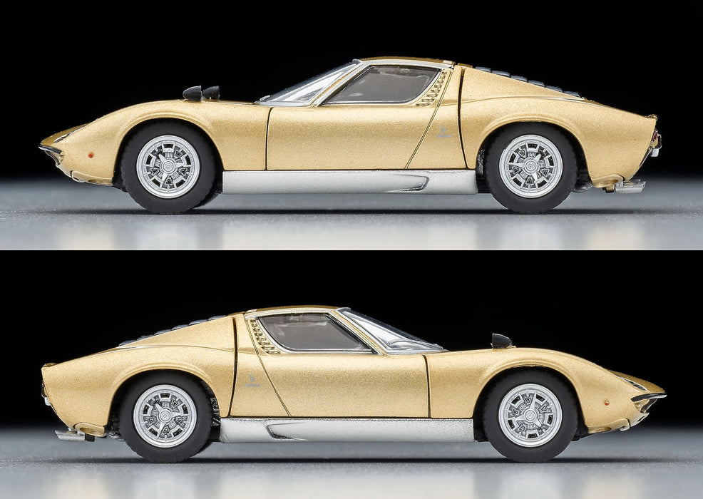 Tomytec Tomica Limited Vintage Gold Lamborghini Miura S 1/64 Fertigprodukt