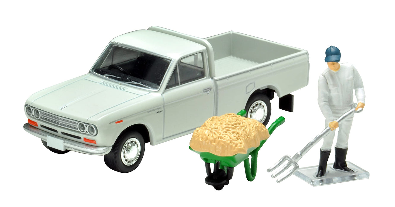 Tomica Limited Vintage 1/64 Datsun Truck 1300 Deluxe White Japan Figure Tomytec 314950