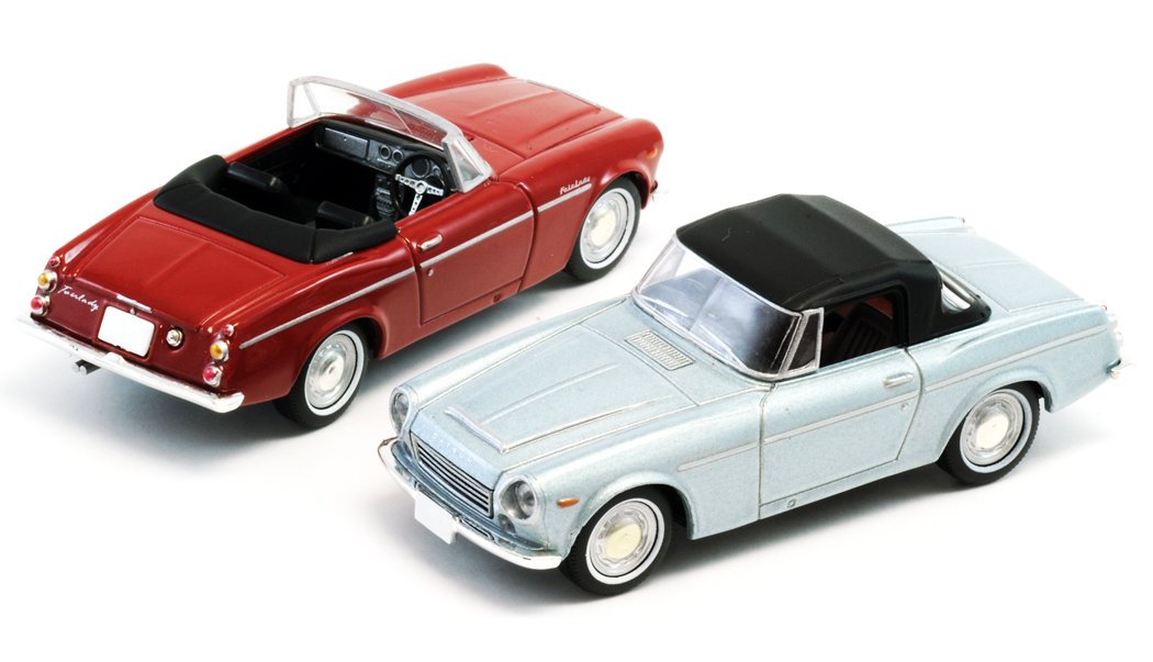 Tomytec Tomica Vintage Datsun Fairlady 1600 Hellblau - Fertiges Produkt