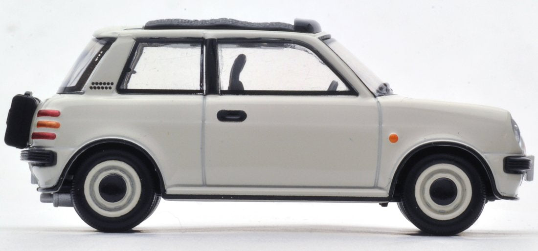 Tomytec Nissan Be-1 White Finish Tomica Limited Vintage with Bag Lv-N107A