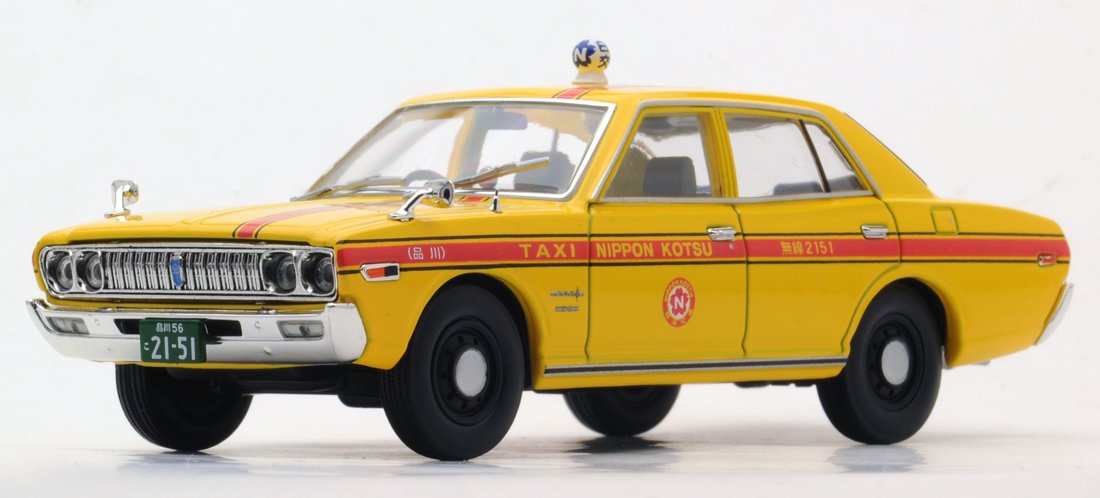Tomytec Tomica Vintage Limited Lv-N43-10A Cedric Nihon Kotsu Taxi Model