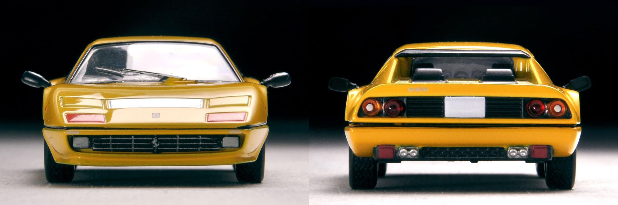Tomytec Tomica Limited Vintage Neo Ferrari 512Bbi 1/64 Yellow Finished Model