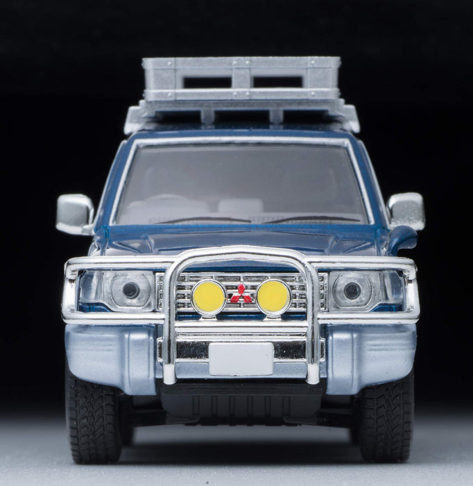 Tomytec Tomica Vintage Neo 1/64 Mitsubishi Pajero 1994 Blue/Silver Mid Roof Wide VR
