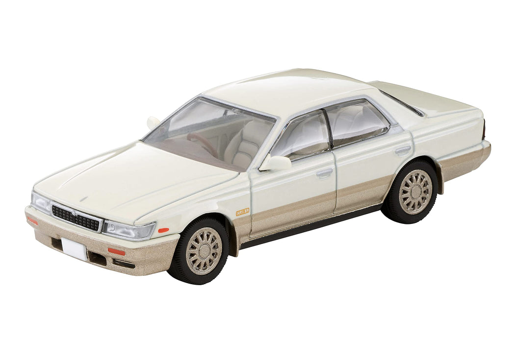 Tomytec Tomica Limited Vintage Neo Nissan Laurel 1/64 Scale Twin Cam Turbo - White/Gold