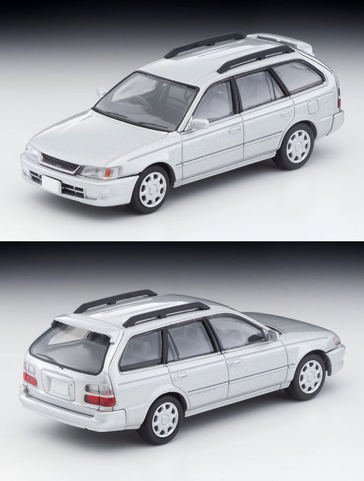 Tomica Limited Vintage Neo 1/64 Toyota Corolla Wagon L Touring Silver 97 Finished Product - Tomytec Japan (316862)