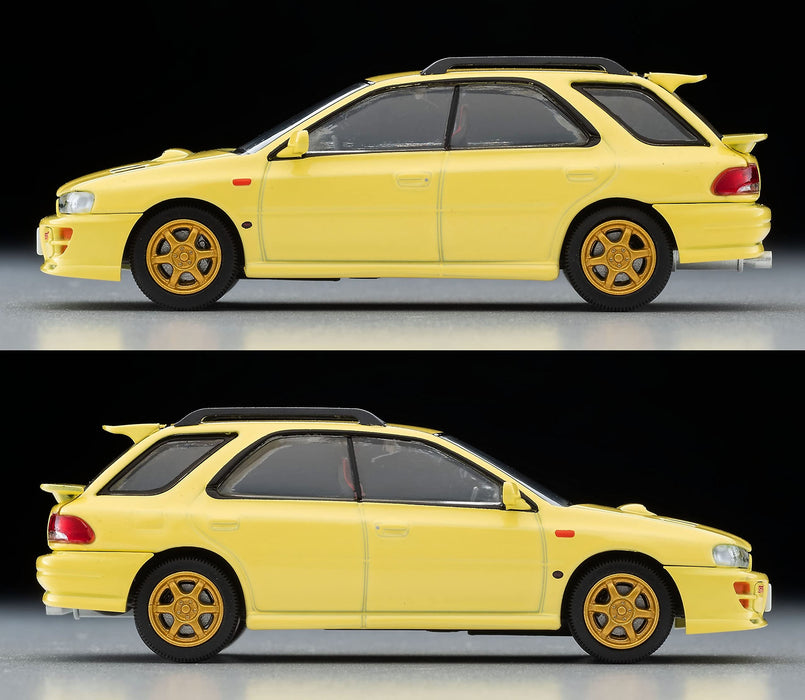 Tomytec Tomica Limited Vintage Neo 1/64 Yellow Subaru Impreza Wrx Sti Japan 320371
