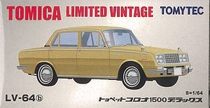 Tomytec Tomica Limited Vintage Toyopet Corona 1500 Beige Model