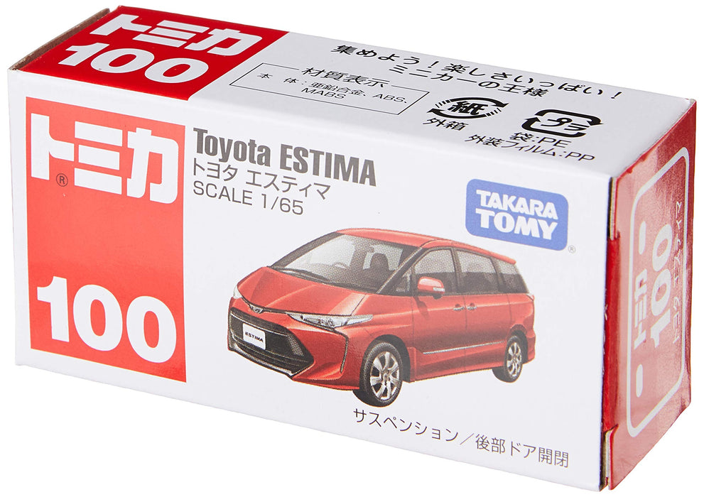 Takara Tomy Tomica 100 Toyota Estima 879657 Japanese Plastic Vehicle Models Car Toys