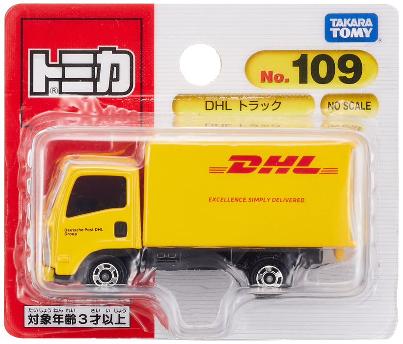 Takara Tomy Tomica No.109 DHL Truck BP Model Toy Vehicle