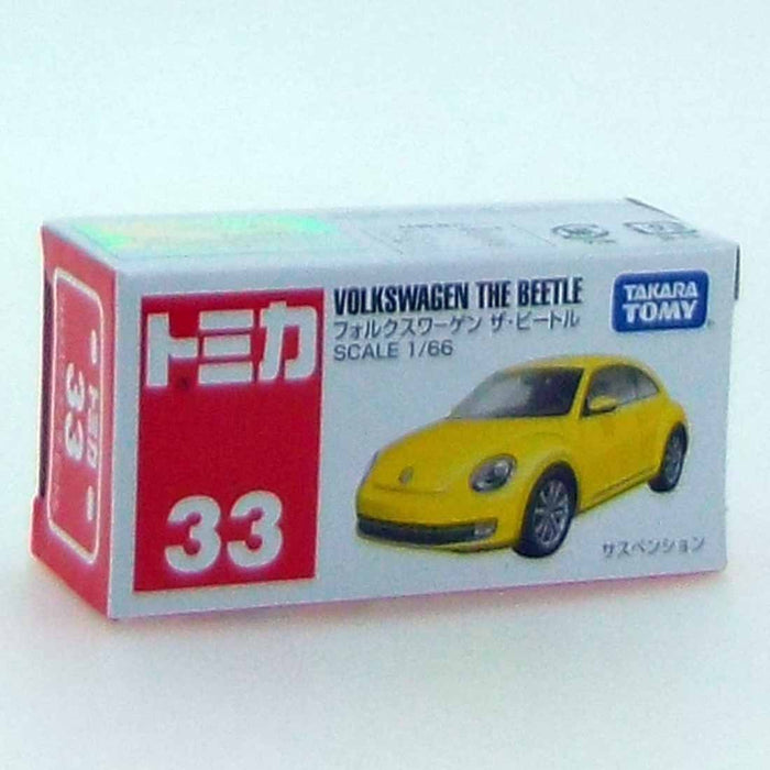 Takara Tomy Tomica 33 Volkswagen The Beetle 438786 1/66 Japanese Completed Car Models