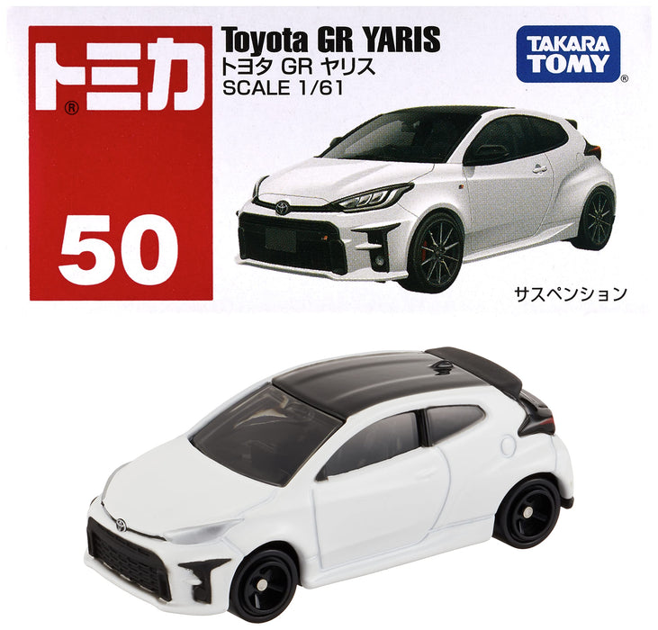 Takara Tomy Tomica No.50 Toyota Gr Yaris Toy Car in Box