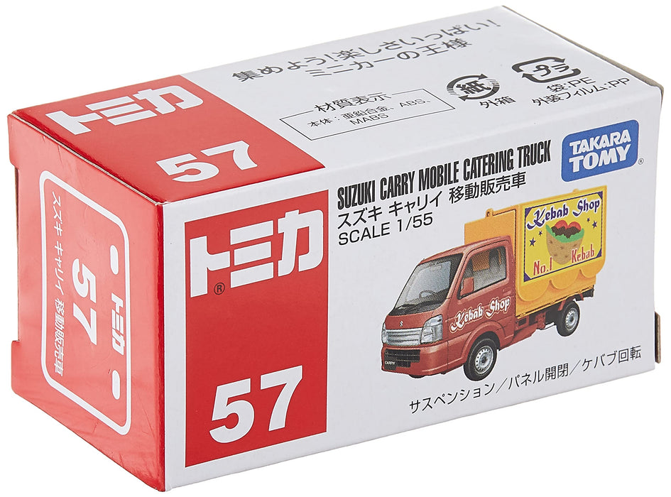 TAKARA TOMY Tomica 57 Suzuki Carry Mobiler Catering-Truck 801252