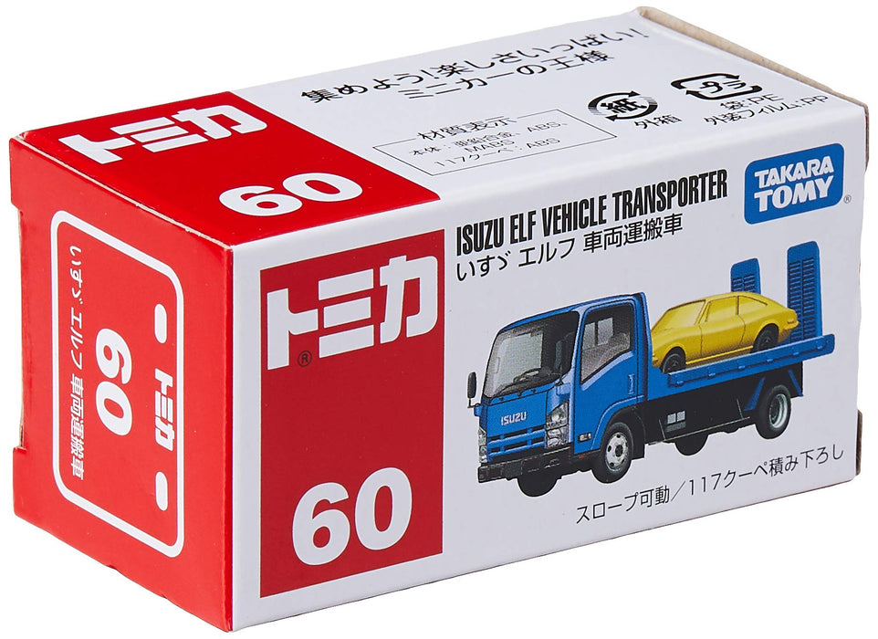 Takara Tomy Tomica 60 Isuzu Elf véhicule transporteur 879466 jouets de véhicules japonais