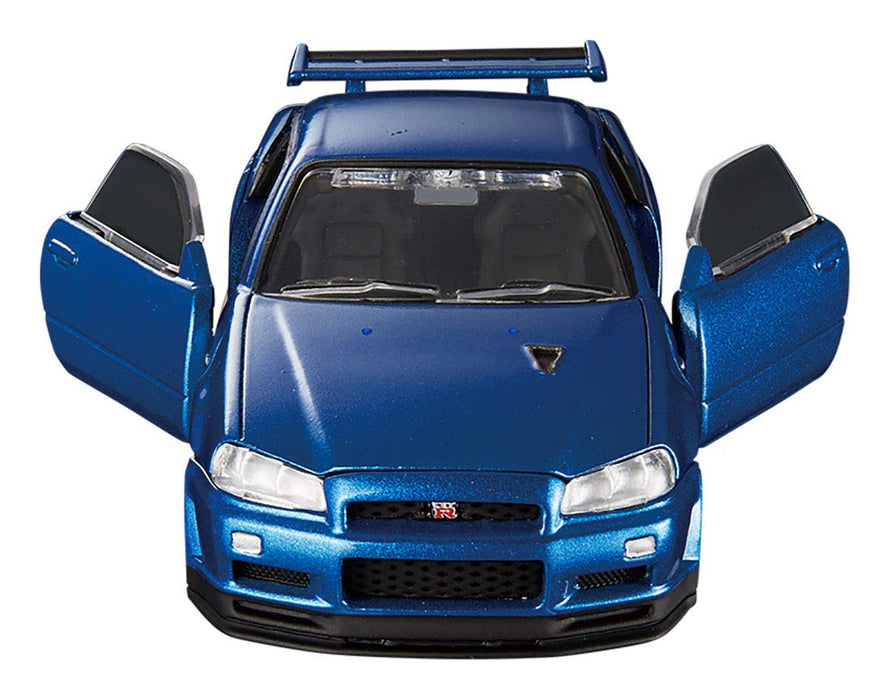 Takara Tomy Tomica Premium Rs Nissan Skyline Gt-R V-Spec II Nur (Blue) 130895 1/43 Scale Model