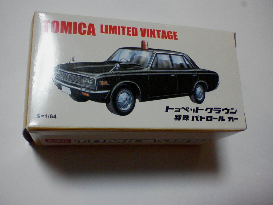 Tomytec Limited Vintage Toyopet Crown Patrol Car - Tomica Shop Exclusive