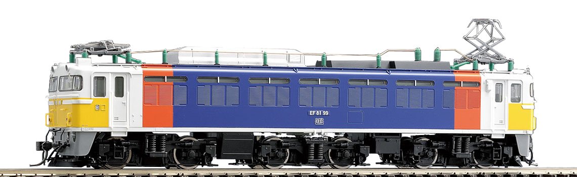 Tomytec Ho Gauge EF81 Cassiopeia Prestige Electric Locomotive Railway Model HO-192
