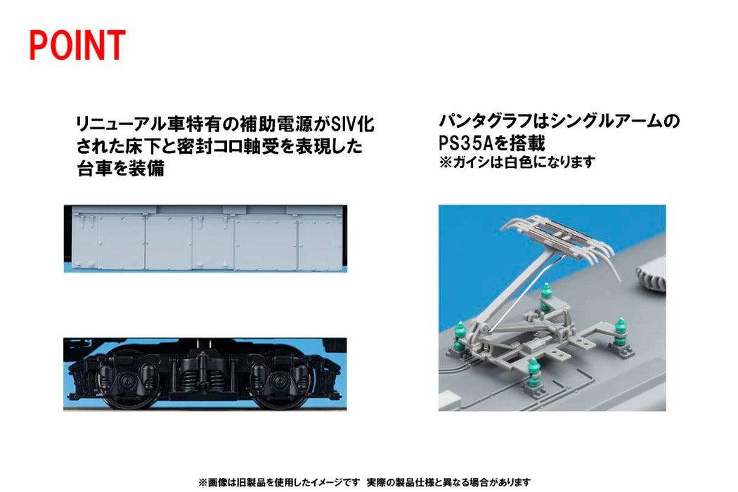 Tomytec Tomix HO Gauge Nagano Color JR 115 1000 Series Renewal Model Train Set