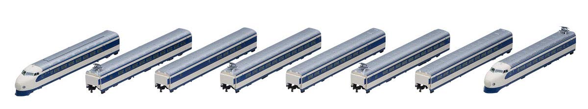 Tomytec Tomix N Gauge 8 Coffret de voitures Kodama Basic 98731 Modèle de train – Série 0 Shinkansen