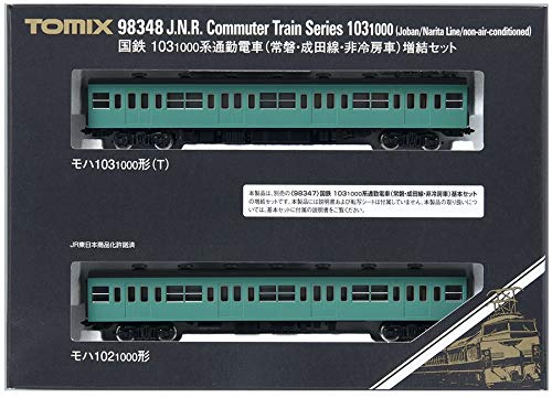 Tomytec Tomix N Gauge 103 Series 2 Cars Joban/Narita Line Model Train Set 98348