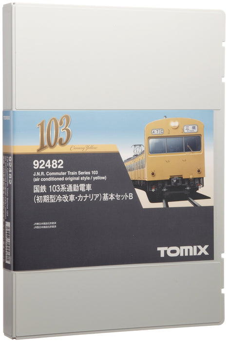 Tomytec Tomix N Gauge 103 Series Early Canary Train Set Refrigerated Car Model B 92482