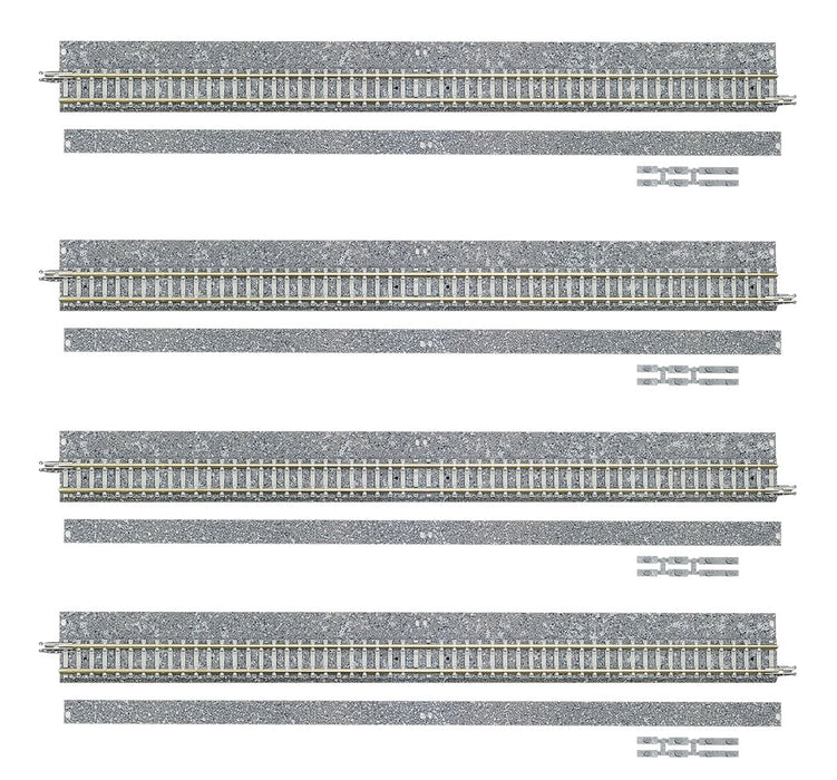 Tomytec Tomix N Gauge Wide Pc Rail S280-Wp Point Branching Set of 4