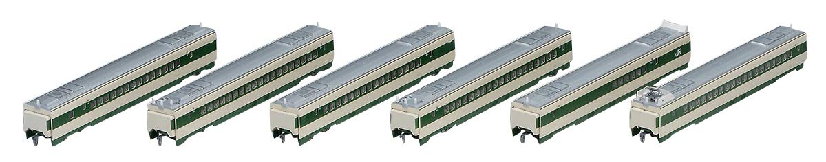Tomytec Tomix N Gauge 200 Series 6 Cars Additional Set Tohoku/Joetsu Shinkansen