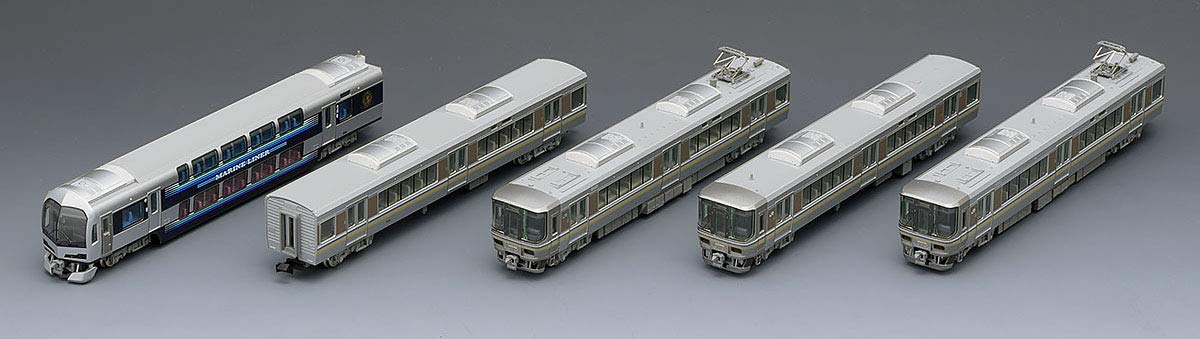 Tomytec Tomix N Gauge 223-5000 Series Marine Liner 5-Car Railway Model Train Set