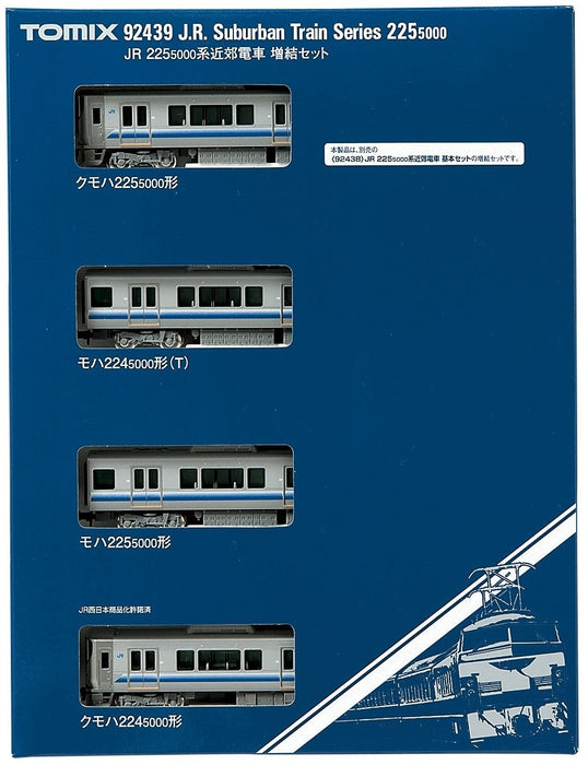 Tomytec Tomix Spur N 225 5000 Serie Ergänzungsset – Modelleisenbahnzug 92439
