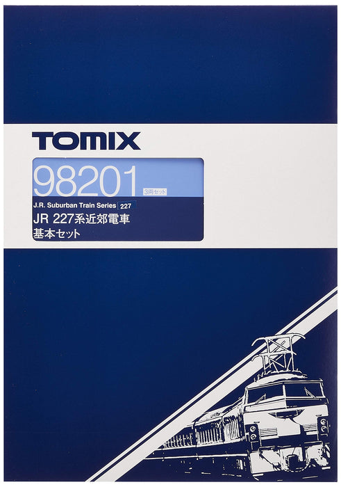 Tomytec Tomix N Spur 227 Serie Basis-Modelleisenbahn-Set 98201