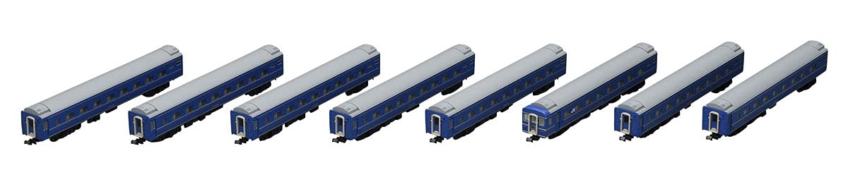 Tomytec Tomix Spur N 24 Serie 25 Asakaze 8-Wagen-Set 98726 JR East Blue Eisenbahnmodell