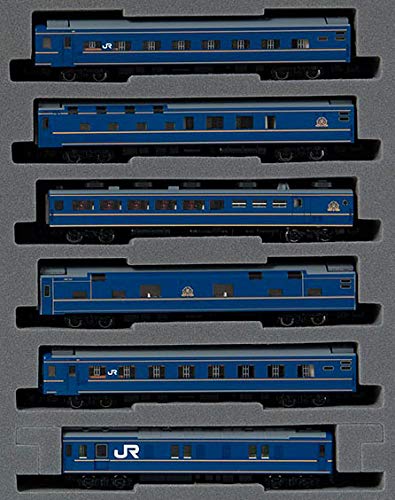 Tomytec Tomix N Gauge 24 Series 25 Hokutosei 6-Car Railway Model Set 98676