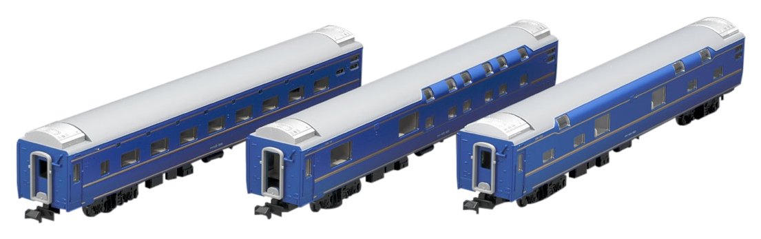 Tomytec 98268 Tomix N Spur 24 Serie – 3 Wagen Eisenbahn-Modellset Jr East Hokutosei