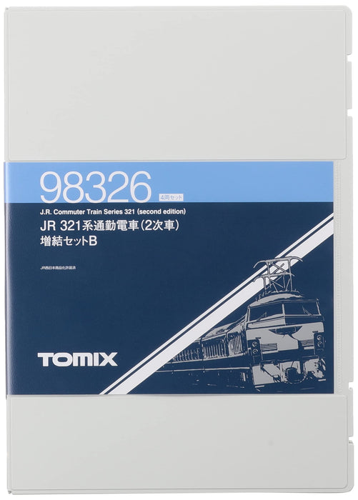 Tomytec Tomix N Gauge 321 Series Extension Set B 4 voitures 98326 Modèle Train