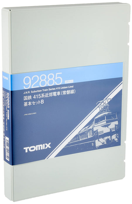 Tomytec Tomix N Gauge 415 Series Basic B Set Joban Line 92885 Train modèle ferroviaire