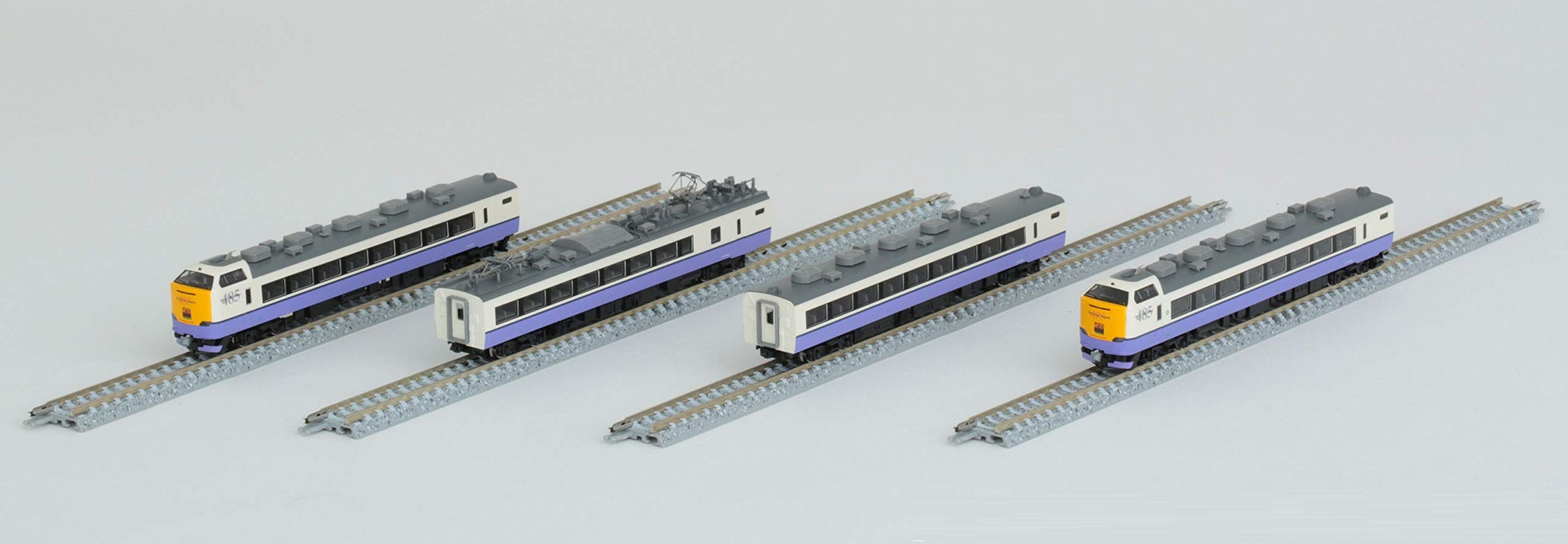 Tomytec Tomix Spur N 485 3000 Limited Express 4-Wagen-Eisenbahn-Modelleisenbahn-Set