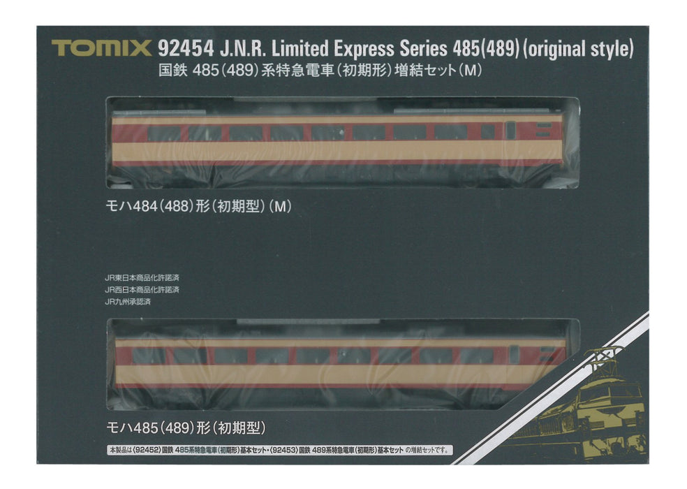 Tomytec Tomix Spur N 485/489 Serie Frühes Modell M 92454 Zug-Ergänzungsset