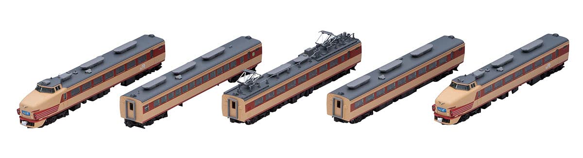 Tomytec Tomix N Gauge 485 Series 5-Car Limited Express Model Train Set 98385
