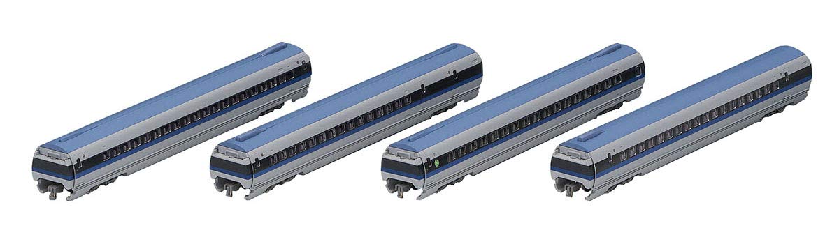 Tomytec Tomix N Spur 500 Serie Nozomi 4-Wagen-Set Grau Eisenbahn Modellzug