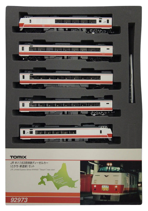 Tomytec Tomix N Gauge JR Kiha 183 Series Diesel Express Car Set New Tokachi Paint