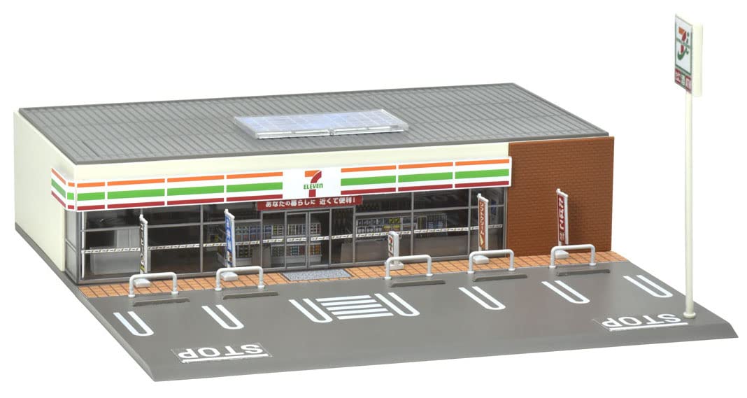 Tomytec Japan N Gauge Convenience Store Seven-Eleven 4235 Diorama-Zubehör