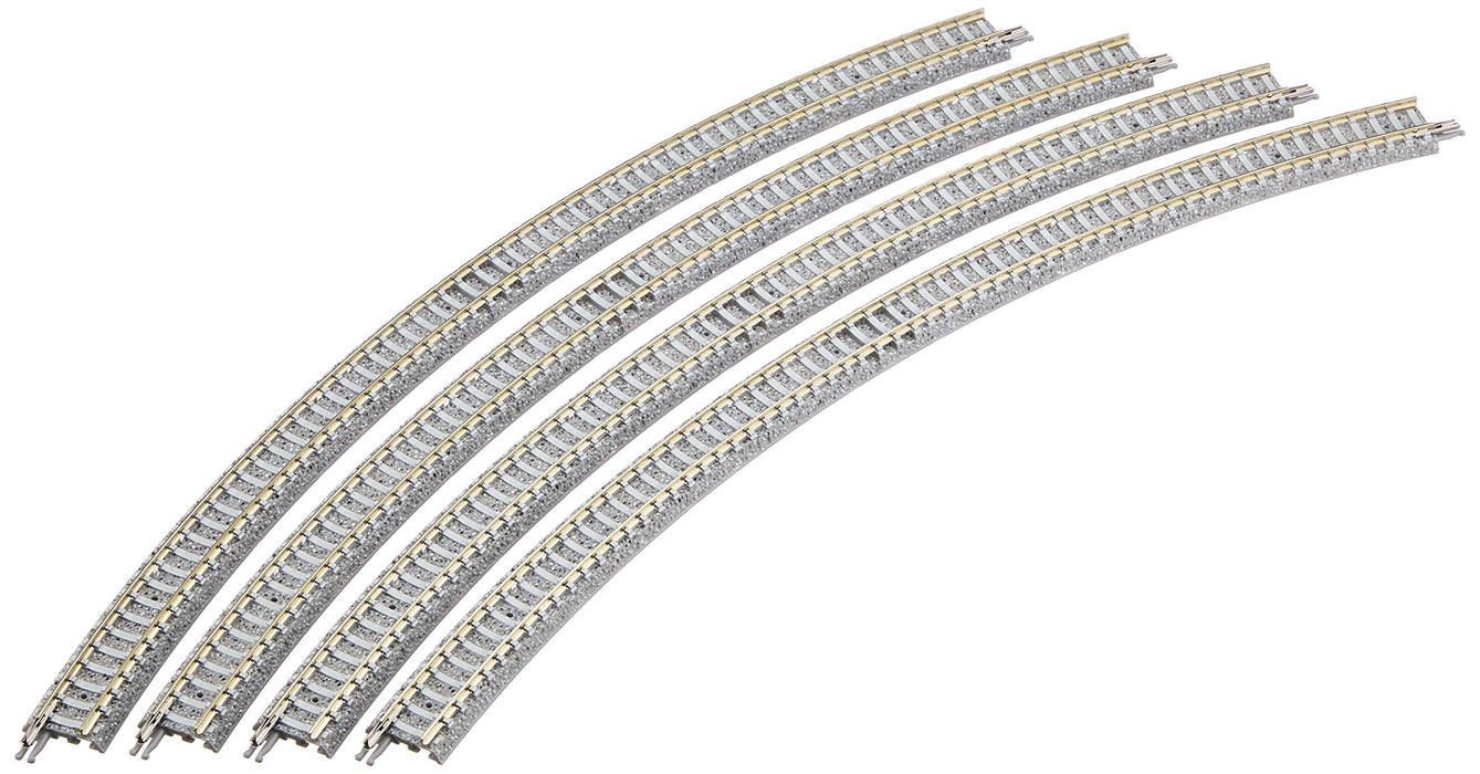 Tomytec Tomix N Gauge Set of 4 Curved Pc Rail C391-45-Pc F 1198 Railway Model Supplies