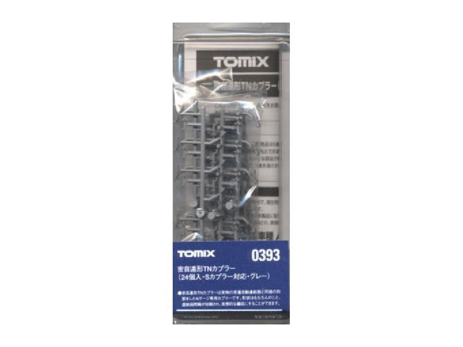 Tomytec Tomix N Gauge Self-Contained Gray Tn Coupler 24 Pieces - Railway Model Supplies